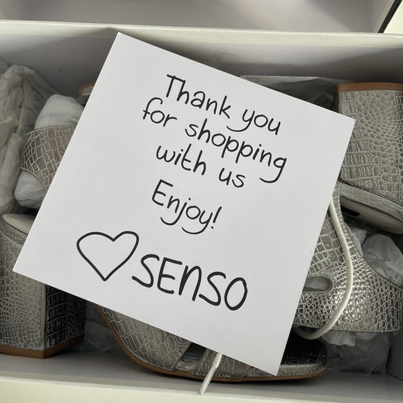 Senso Rhiannon silver lace up heels Size 7 - Picture 6 of 7